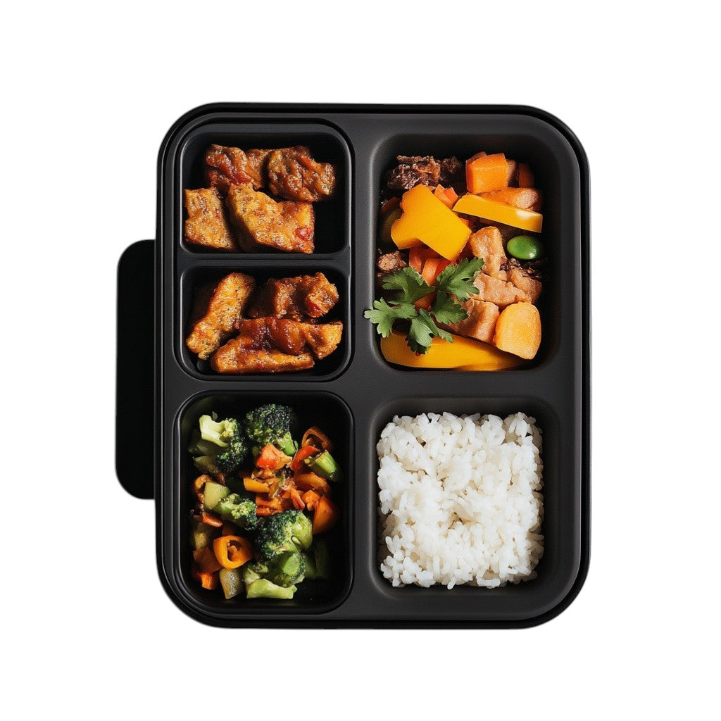 Tabgo Electric Lunch Box - Smart Constant Temperature - Professional Grade Heating System - Portable Food Warmer - Matte Black